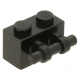 LEGO kocka 1x2 oldalán fogantyúval, fekete (30236)